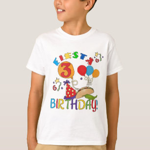 3èmes T-shirts et cadeaux d'anniversaire de fiesta