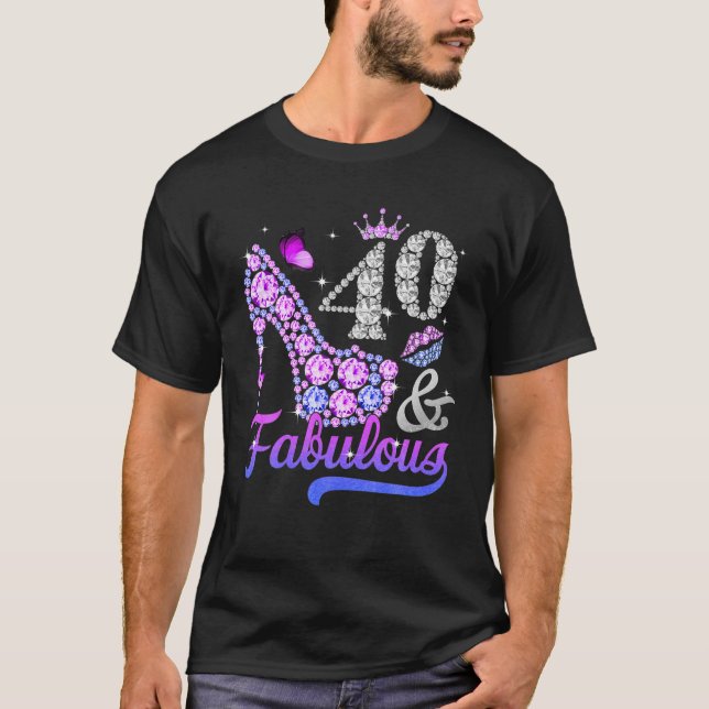 40 Et Fabuleux Talon Haut Femmes 40E Cadeau Annive (Devant)