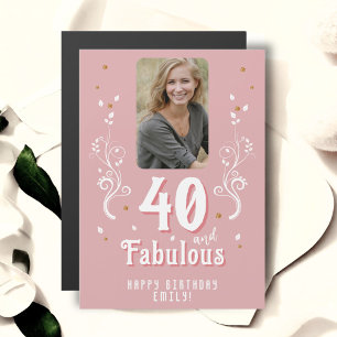 40 et Fabulous Foliage rose photo 40e anniversaire