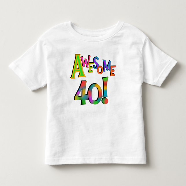 40 T-shirts et cadeaux impressionnants (Devant)