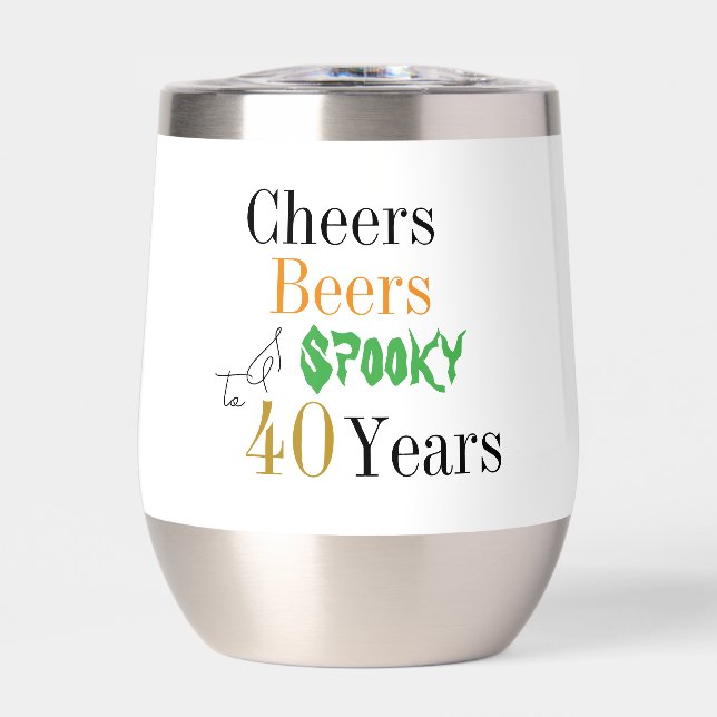 40e anniversaire Halloween Soirée Éffrayante (Avant)