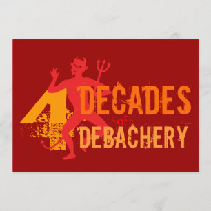 40e anniversaire - L'enfer des invitations à une f