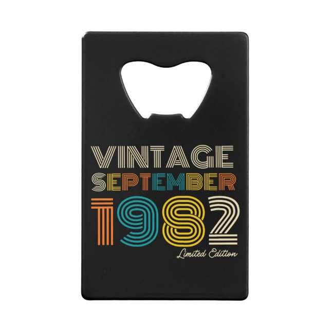 40e anniversaire Vintage septembre 1983 Limited Ed (Devant)