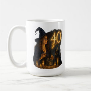40ème : Mug magique d'anniversaire