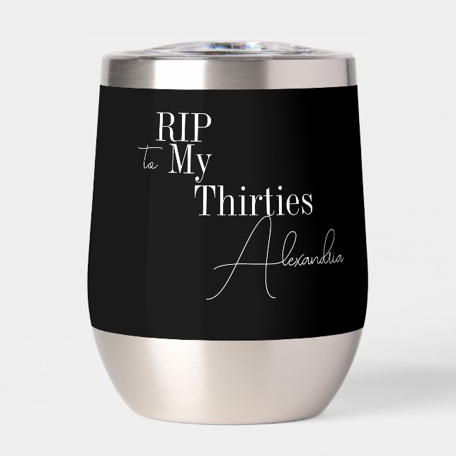 40th Birthday Party RIP 30s Black and White (Avant)