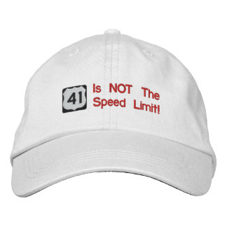 41 N'Est PAS Le Casquette Limite De Vitesse