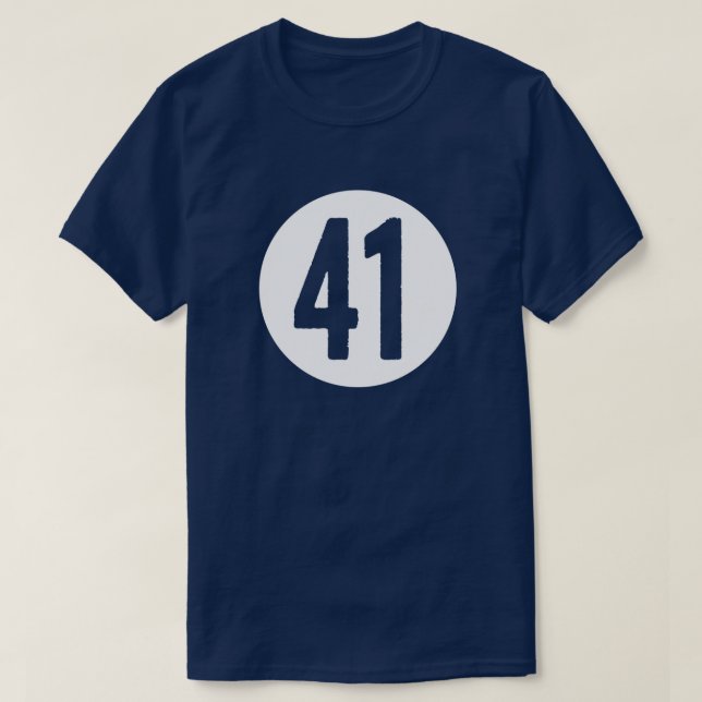 #41 sur un T-shirt du cercle (Design devant)
