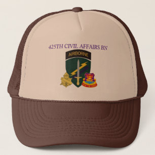 425TH CASQUETTE de BATAILLON d'AFFAIRES CIVILES