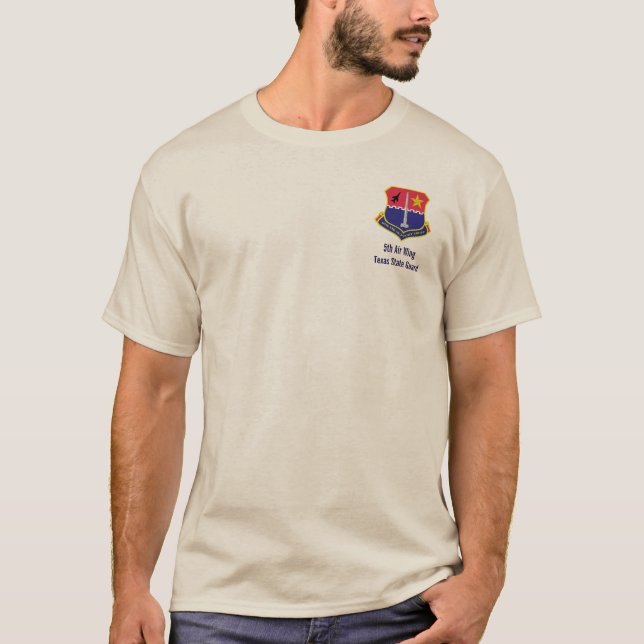 447th T-shirt du groupe de soutien TXSG d'air (Devant)