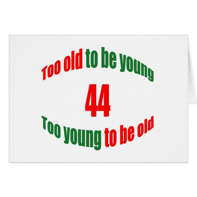 44 trop vieux (Devant horizontal)