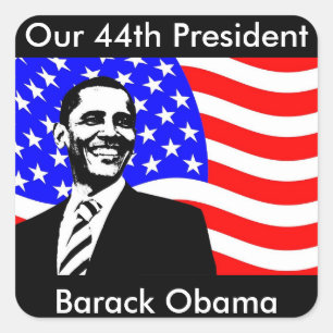 44ème Président, Barack Obama et Stickers Drapeau