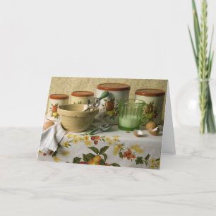 4558 Cartes de fête des mères de chaudières de cui