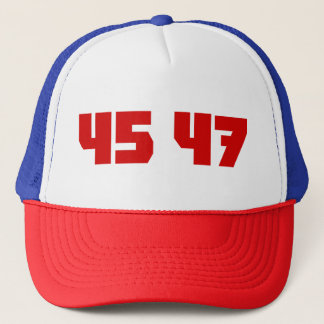 45 47 Casquette De Camions À Courrier Crimson