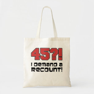 45 ? ! Je Demande Un Compte Rendu Sac fourre-tout