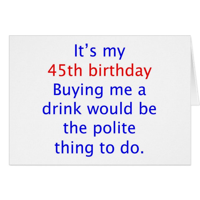 45 m'achètent une boisson (Devant horizontal)