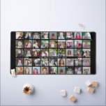 45 Photo Collage - 5 rangées 9 colonnes - noir<br><div class="desc">Ce montage photo amusant comprend une place pour 45 photos. La grille comprend une grille de photos en forme de carré avec beaucoup de place pour ajouter vos photos de fête préférées. Les photos carrés fonctionnent mieux avec ce modèle. Une zone du milieu peut être utilisée pour un nom de...</div>