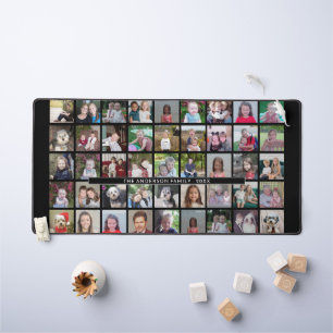 45 Photo Collage - 5 rangées 9 colonnes - noir