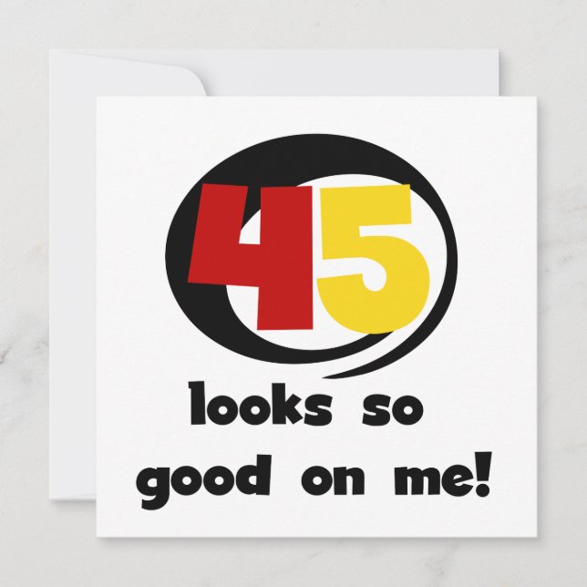 45 T-shirts et cadeaux sont si bons pour moi (Devant)