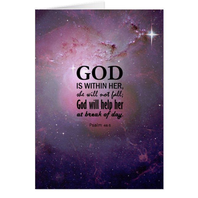 46:5 de psaume (Devant)