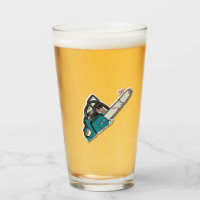 473 ml de verre à boire personnalisé avec scie à c