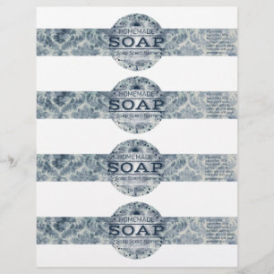 4- Enveloppes de savon Vintage faites maison