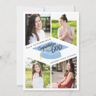 4 Faire-part de capot photo et invitation