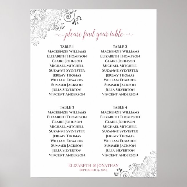 4 Frilles de tableau Mariage  Rose de tableau en b (Devant)