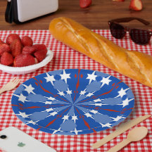 4 juillet 002 Assiette en papier