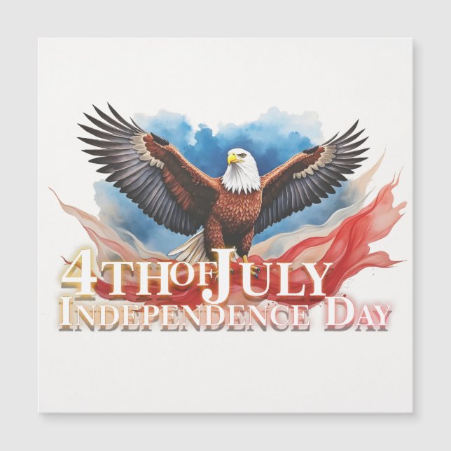 4 juillet Aigle - Art Patriotique (Devant)