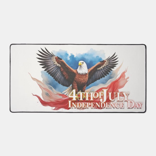 4 juillet Aigle – Conception d'art patriotique (Recto)