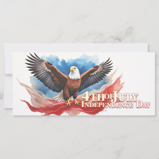 4 juillet Aigle – Conception d'art patriotique (Devant)