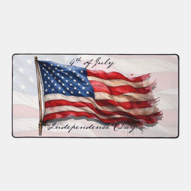 4 juillet - Célébrer avec le drapeau américain (Recto)