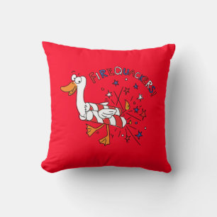4 juillet Coussin de canard patriotique
