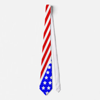 4 juillet cravate, cravate de drapeau américain