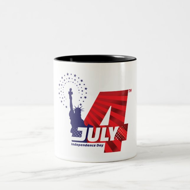 4 juillet Mug (Centre)