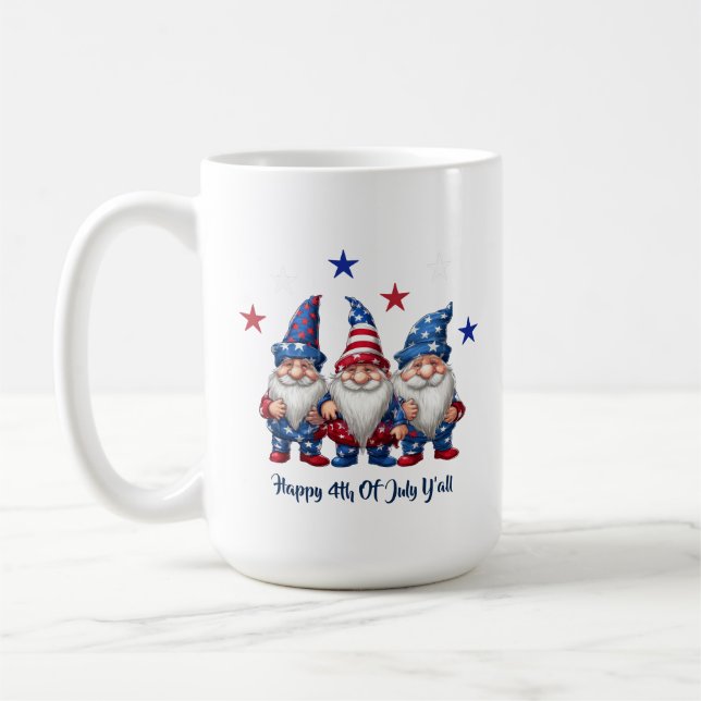 4 juillet Mug (Gauche)
