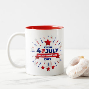 4 juillet Mug de café