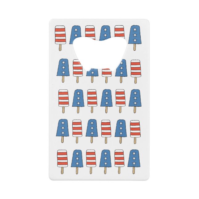 4 juillet Popsicles 4 juillet fête de l'indépendan (Devant)