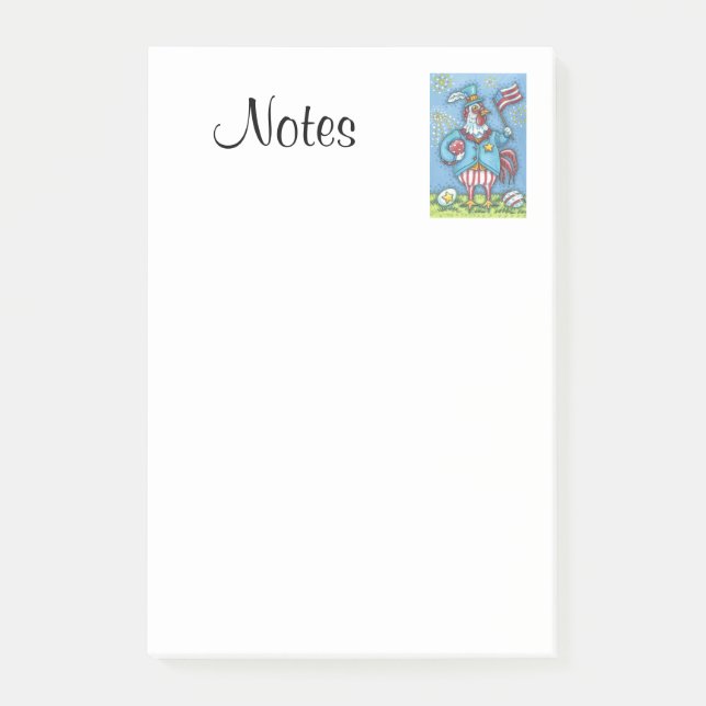 4 juillet ROOSTER, PUITS 3M Post-it® (Devant)