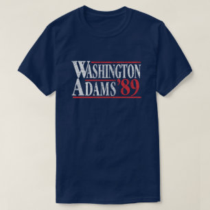 4 juillet T-shirt de campagne de Washington Adams