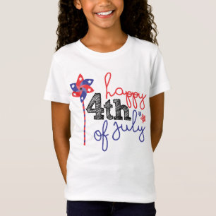 4 juillet T-shirt heureux mignon de vacances