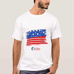 4 juillet T-shirt   Indépendance patriotique
