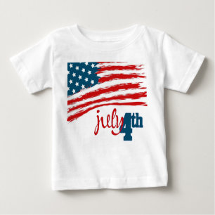4 juillet T-shirt infantile