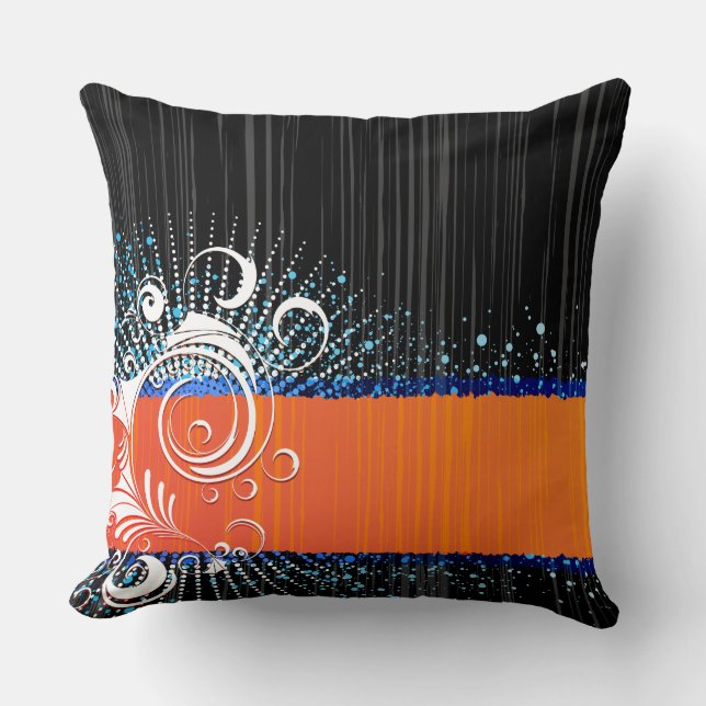 4 options de coussin de conception graphique (Recto)