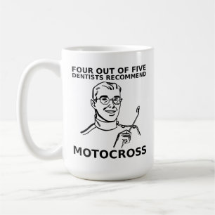 4 sur la tasse de vélo de saleté de 5 motocross 