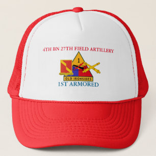 4ème 27ème CASQUETTE BLINDÉ d'ARTILLERIE de