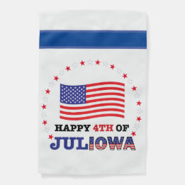 4ème de JULIOWA - Drapeau de jardin étanche