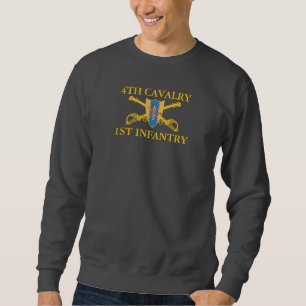 4ème Ęr SWEATSHIRT d'INFANTERIE de CAVALERIE
