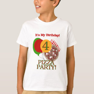 4ème T-shirts et cadeaux d'anniversaire de partie
