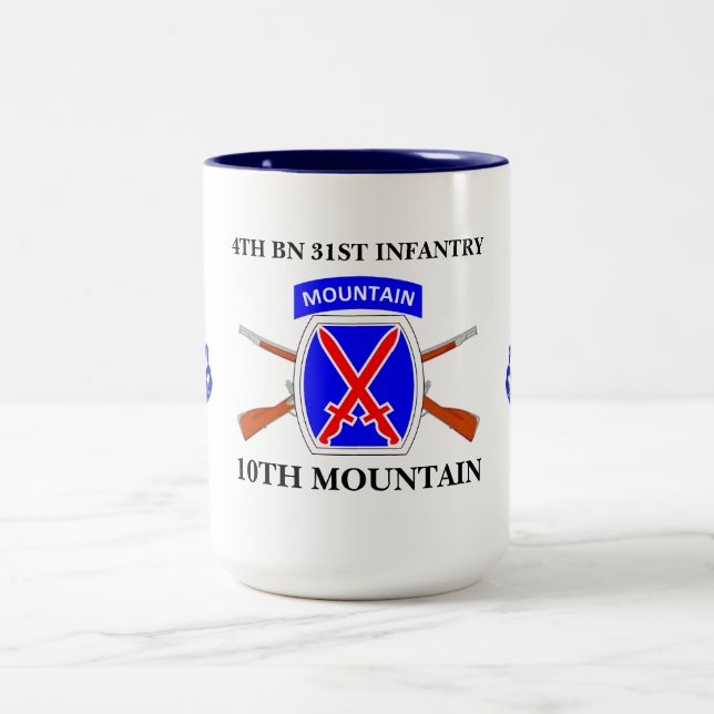4ème TASSE de MONTAGNE de 31ème INFANTERIE de (Centre)